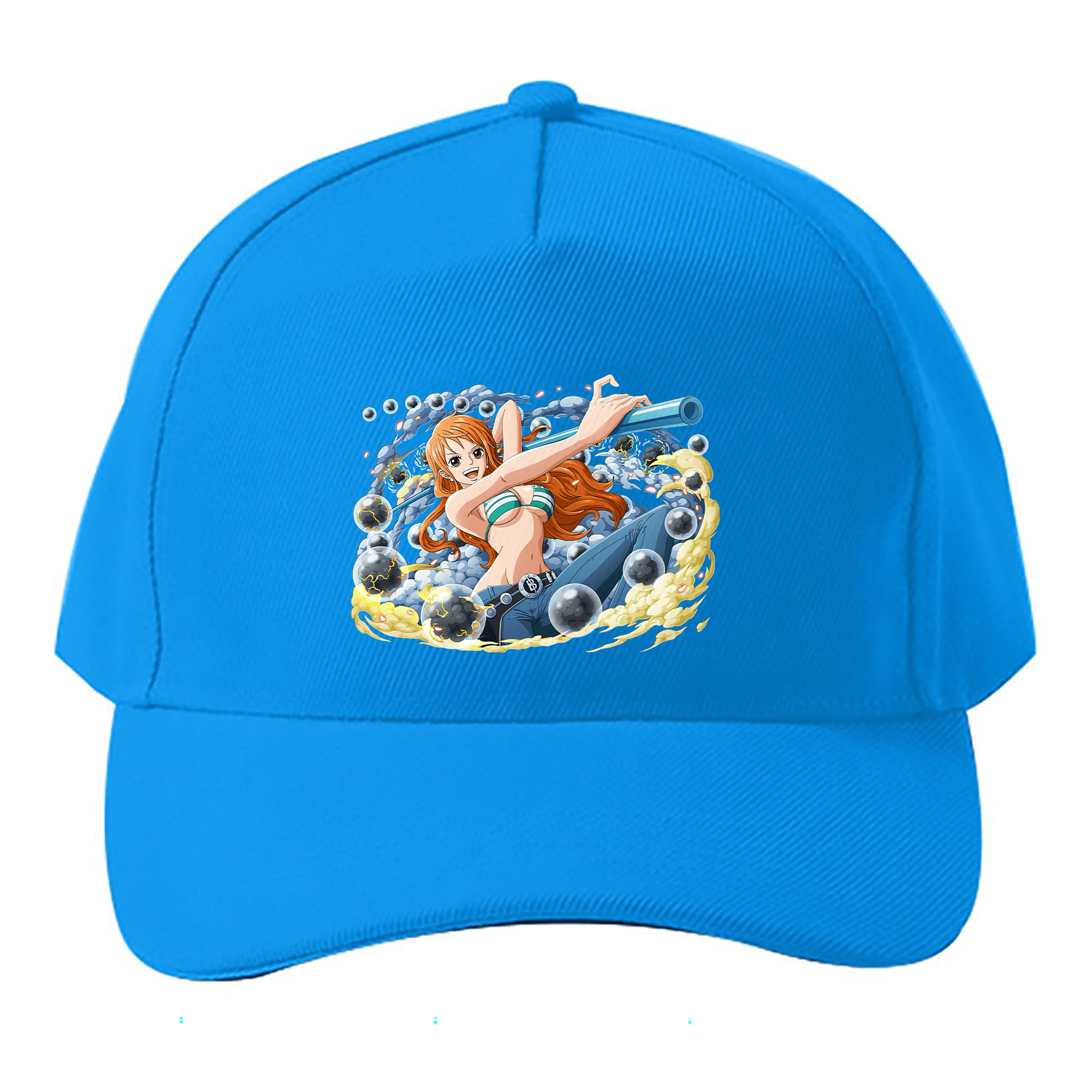 （画像用） ワンピース ナミ ONE PIECE Nami ベースボールキャップ 綿100％ 男女兼用 帽子 スポーツ